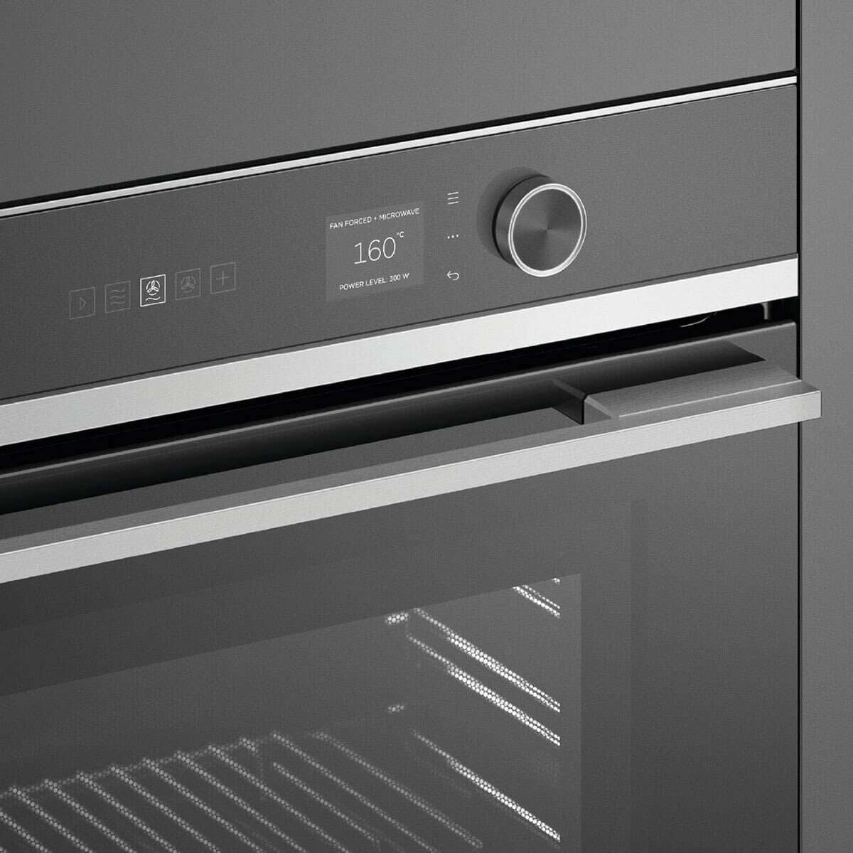 Fisher & Paykel 60cm 49L Contemporary Compact Combi-Microwave Oven OM60NDLX1