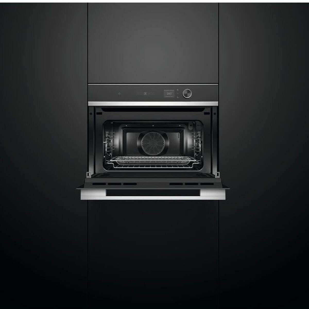 Fisher & Paykel 60cm 49L Contemporary Compact Combi-Microwave Oven OM60NDLX1