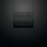 Fisher & Paykel 60cm 49L Minimal Compact Combi-Microwave Oven Black OM60NMLB1