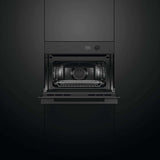 Fisher & Paykel 60cm 49L Minimal Compact Combi-Microwave Oven Black OM60NMLB1