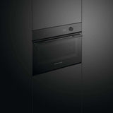 Fisher & Paykel 60cm 49L Minimal Compact Combi-Microwave Oven Black OM60NMLB1