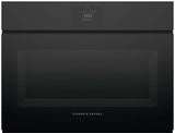 Fisher & Paykel 60cm 49L Minimal Compact Combi-Microwave Oven Black OM60NMTNB1