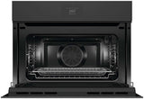 Fisher & Paykel 60cm 49L Minimal Compact Combi-Microwave Oven Black OM60NMTNB1