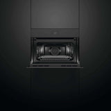 Fisher & Paykel 60cm 49L Minimal Compact Combi-Microwave Oven Black OM60NMTNB1