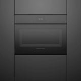 Fisher & Paykel 60cm 49L Minimal Compact Combi-Microwave Oven Black OM60NMTNB1