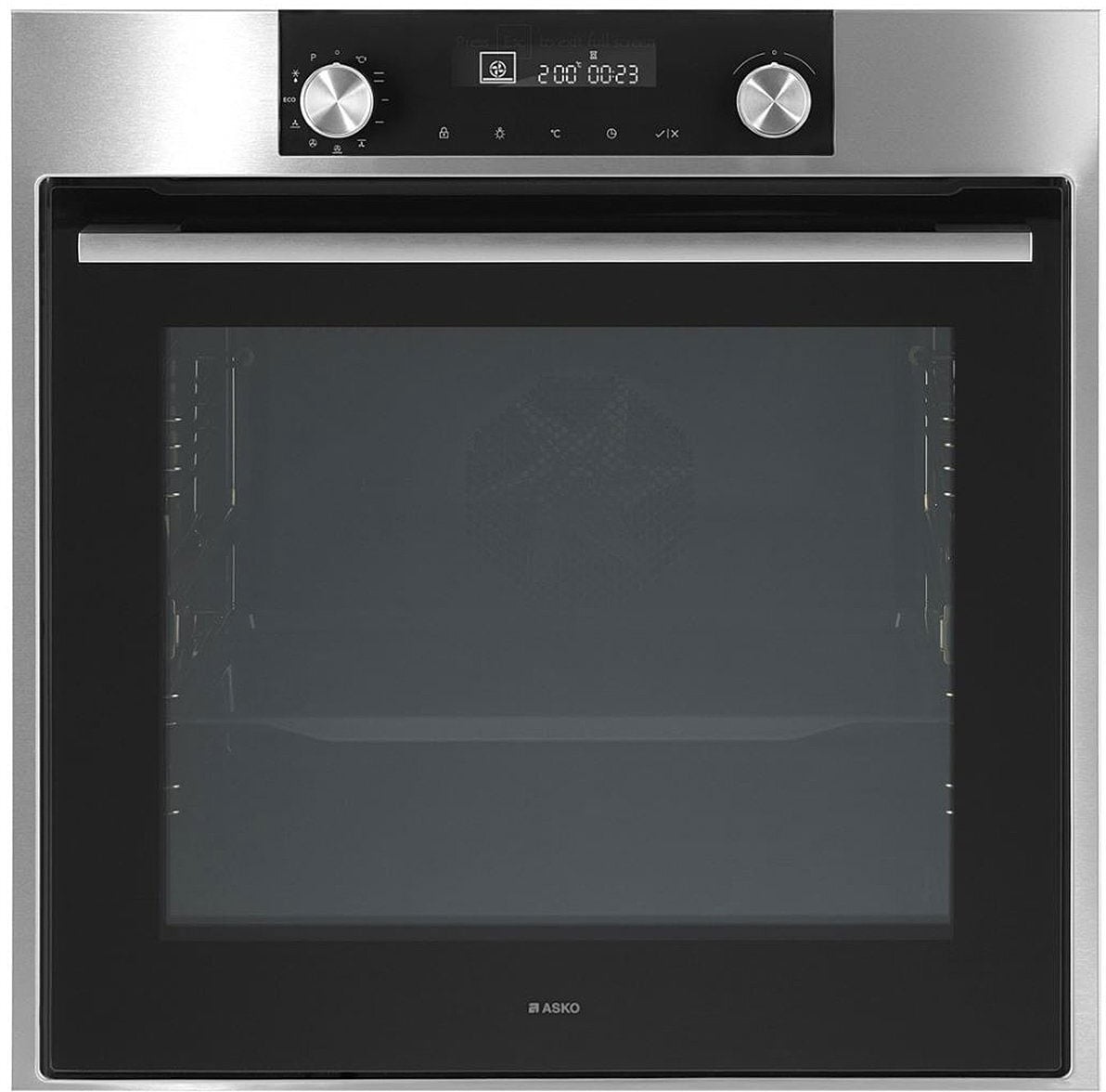 ASKO 60cm Pyrolytic Craft Built-In Oven Stainless Steel OP8637S