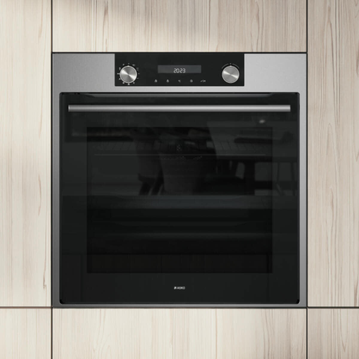 ASKO 60cm Pyrolytic Craft Built-In Oven Stainless Steel OP8637S