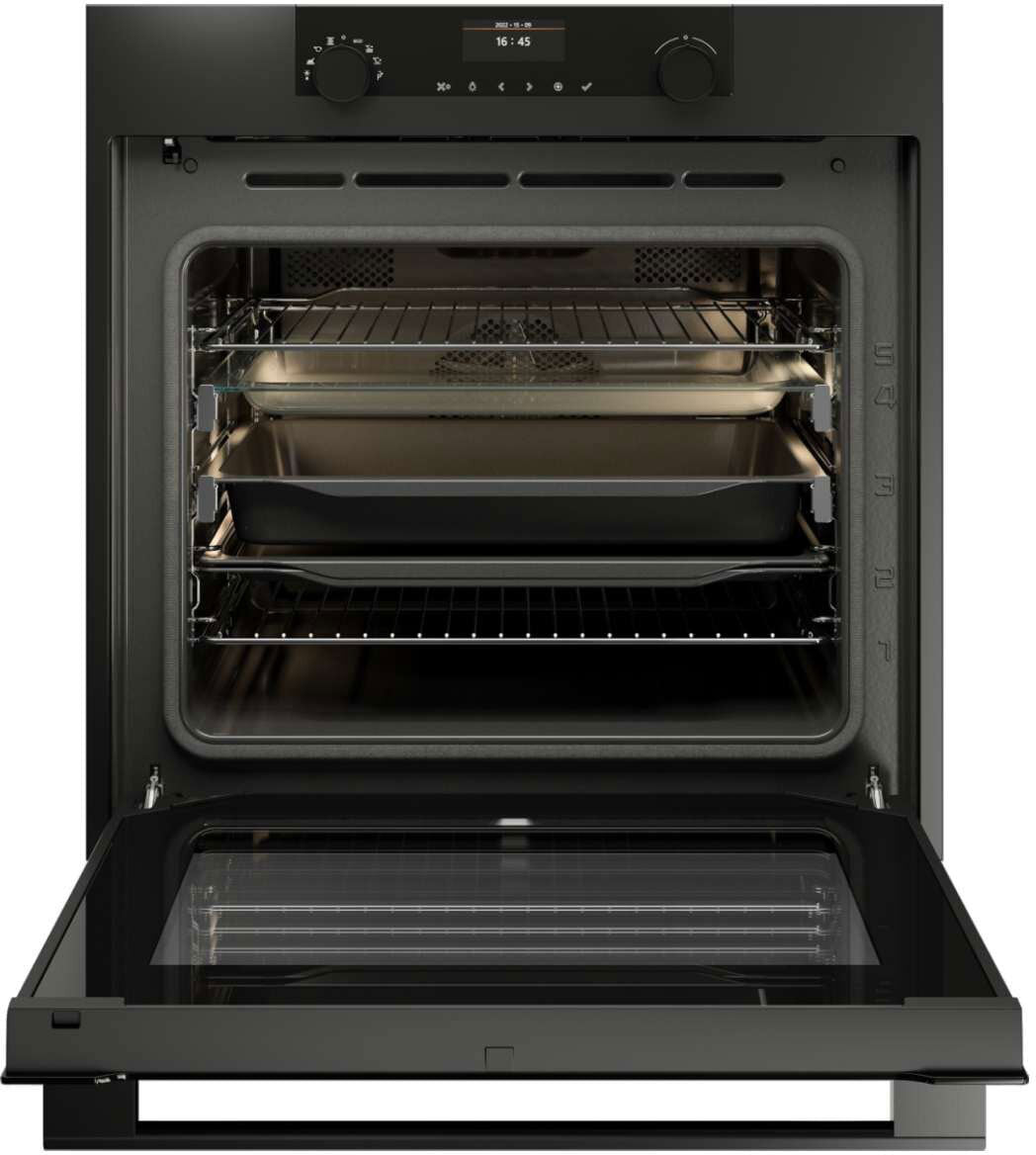 ASKO 60cm Pyrolytic Craft Built-In Oven Graphite Black OP8664A1