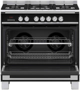 Fisher & Paykel 90cm 140L Dual Fuel Freestanding Oven/Stove OR90SCG4B1