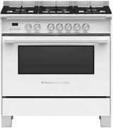 Fisher & Paykel 90cm 140L Dual Fuel Freestanding Oven/Stove OR90SCG4W1