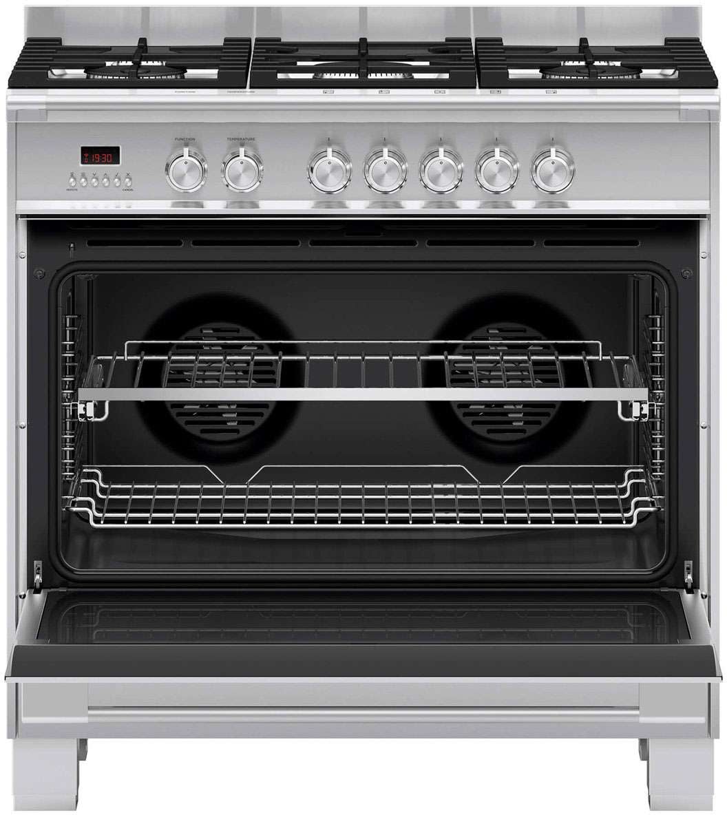 Fisher & Paykel 90cm 140L Dual Fuel Freestanding Oven/Stove OR90SCG4X1