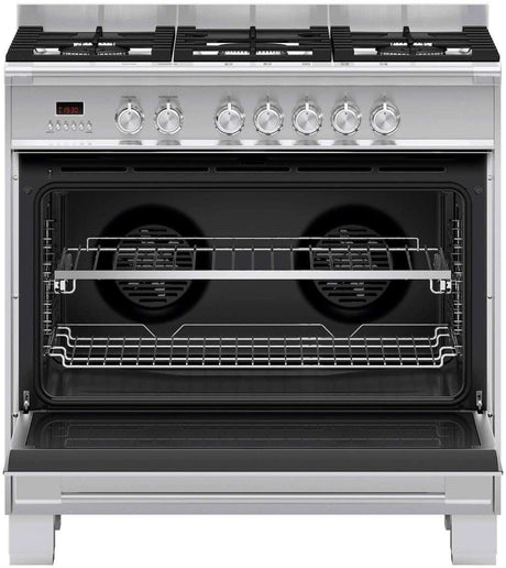 Fisher & Paykel 90cm 140L Dual Fuel Freestanding Oven/Stove OR90SCG4X1