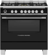 Fisher & Paykel 90cm 140L Dual Fuel Freestanding Oven/Stove OR90SCG6B1