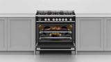 Fisher & Paykel 90cm 140L Dual Fuel Freestanding Oven/Stove OR90SCG6B1