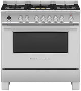 Fisher & Paykel 90cm 140L Dual Fuel Freestanding Oven/Stove OR90SCG6X1