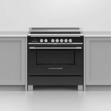 Fisher & Paykel 90cm 140L Black Freestanding Induction Oven/Stove OR90SCI4B1