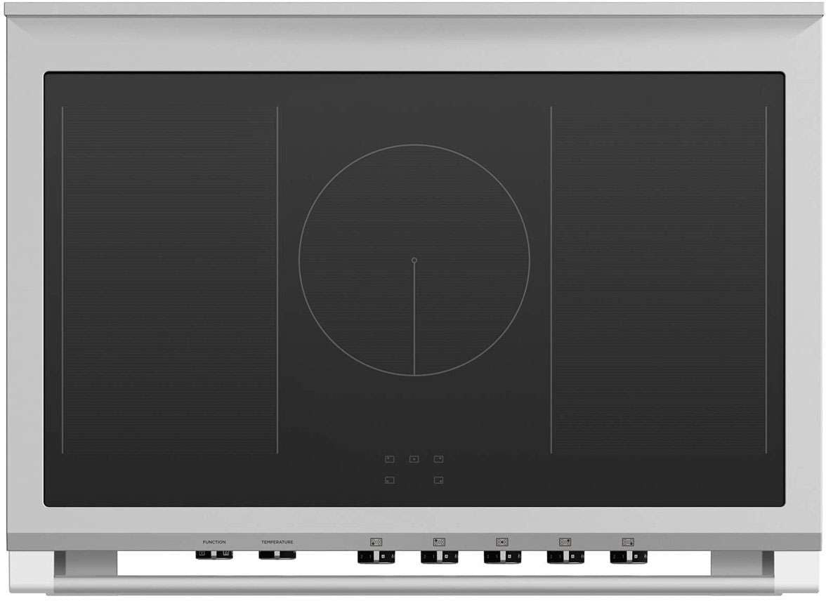 Fisher & Paykel 90cm 140L White Freestanding Induction Oven/Stove OR90SCI4W1
