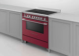 Fisher & Paykel 90cm 140L Induction Freestanding Oven/Stove Red OR90SCI6R1