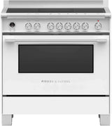 Fisher & Paykel 90cm 140L Induction Freestanding Oven/Stove White OR90SCI6W1