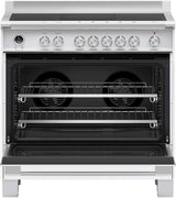 Fisher & Paykel 90cm 140L Induction Freestanding Oven/Stove White OR90SCI6W1