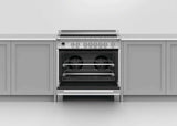 Fisher & Paykel 90cm 140L Induction Freestanding Oven/Stove White OR90SCI6W1