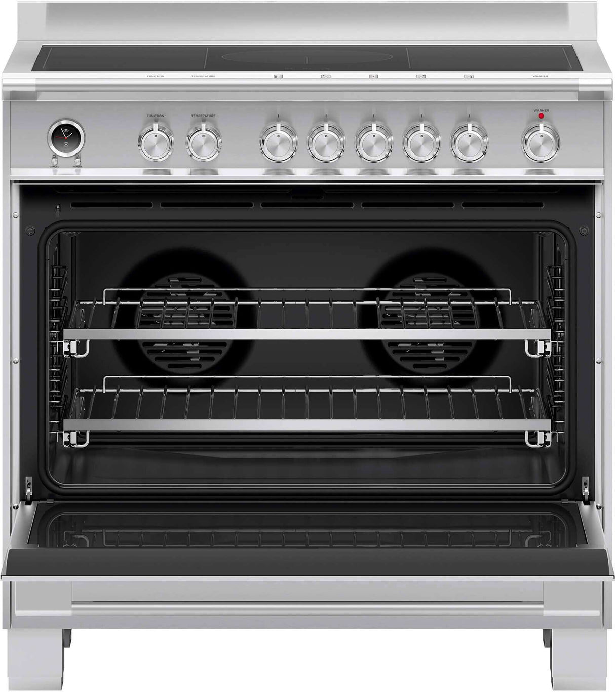 Fisher & Paykel 90cm 140L Induction Freestanding Oven/Stove OR90SCI6X1