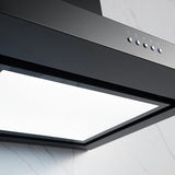 Omega 60cm Canopy Rangehood ORC60MB