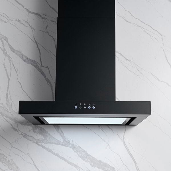 Omega 60cm Canopy Rangehood ORC60MB