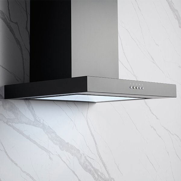 Omega 60cm Canopy Rangehood ORC60MB