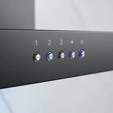 Omega 90cm Canopy Rangehood ORC90MB