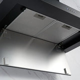 Omega 90cm Canopy Rangehood ORC90MB
