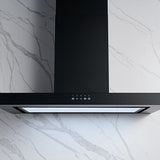Omega 90cm Canopy Rangehood ORC90MB