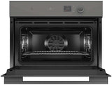 Fisher & Paykel 60cm Minimal Compact Combi-Steam Oven Grey OS60NMLG1