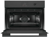 Fisher & Paykel 60cm 55L Combi-Steam Built-In Oven Black Glass OS60NMTDB1