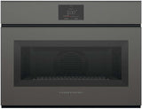 Fisher & Paykel 60cm Minimal Compact Handleless Combi-Steam Oven Grey OS60NMTNG1