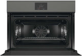 Fisher & Paykel 60cm Minimal Compact Handleless Combi-Steam Oven Grey OS60NMTNG1
