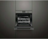 Fisher & Paykel 60cm 85L Combi-Steam Built-In Oven Grey Glass OS60SMTDG1