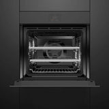 Fisher & Paykel 60cm Minimal Handleless Combi-Steam Oven Black OS60SMTNB1