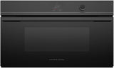 Fisher & Paykel 76cm 55L Combi-Steam Built-In Oven Black OS76NDTDB1