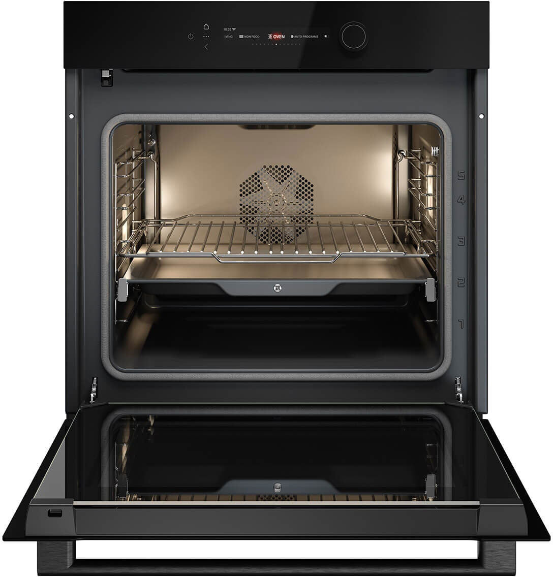 ASKO Craft Glass 60cm Pyrolytic Oven Black Glass OTP56BGH.AU