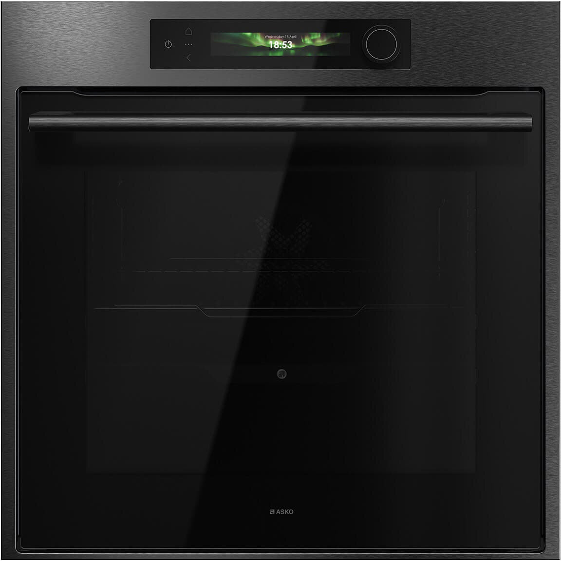 ASKO Craft Frame 60cm Pyrolytic Oven Black Steel OTP66BSH.AU