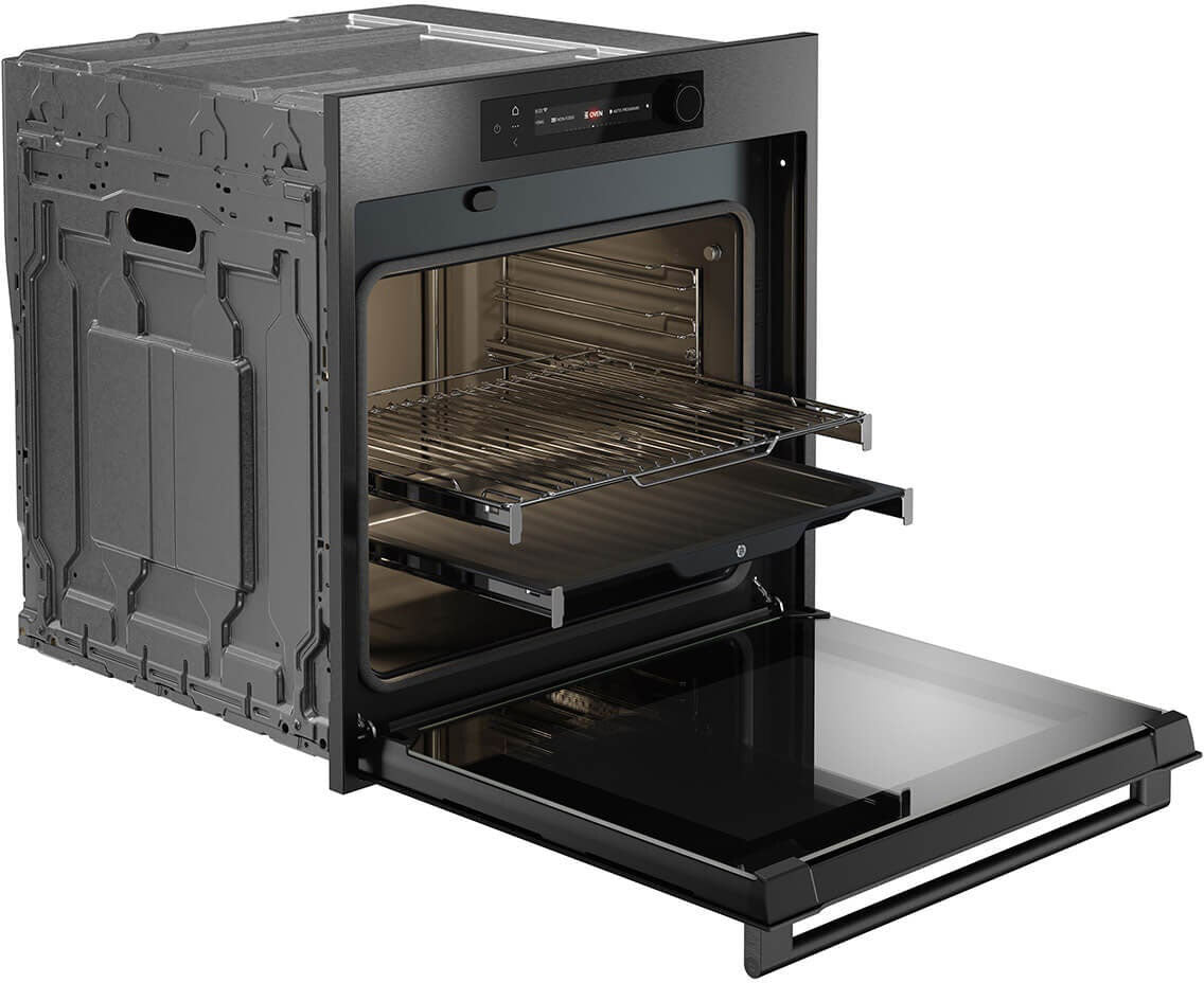 ASKO Craft Frame 60cm Pyrolytic Oven Black Steel OTP66BSH.AU
