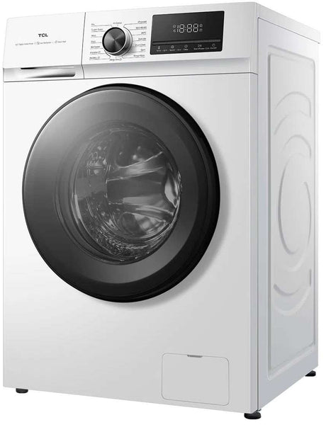 TCL 7.5kg Front Load Washing Machine White P108FLW | Greater Sydney Only