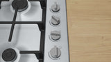 Bosch 60cm Series 2 Gas Cooktop Stainless Steel PBH6B5K90A