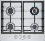 Bosch 60cm Series 6 Gas Cooktop Stainless Steel PCH6A5I90A