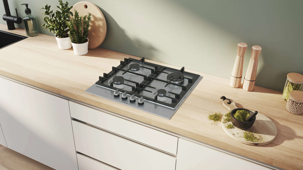 Bosch 60cm Series 6 Gas Cooktop Stainless Steel PCH6A5I90A