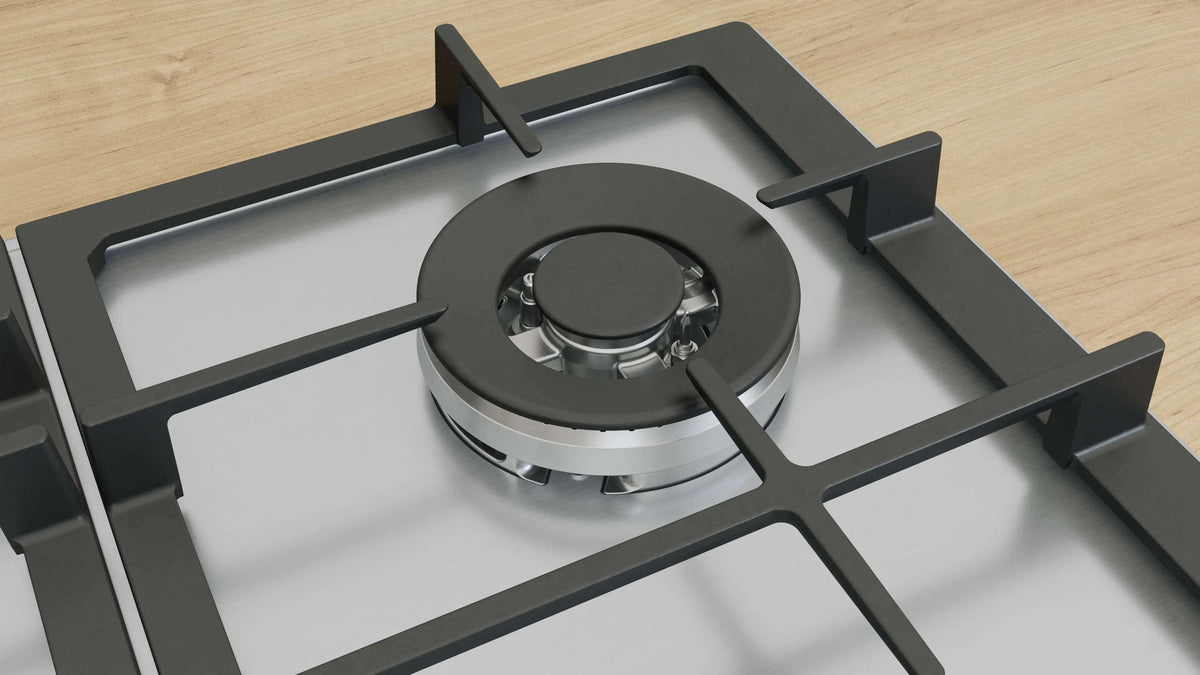 Bosch 60cm Series 6 Gas Cooktop Stainless Steel PCH6A5I90A