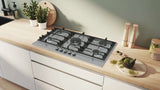 Bosch 90cm Series 6 Gas Cooktop Stainless Steel PCR9A5I90A