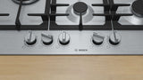 Bosch 75cm Series  6 Gas Cooktop Stainless Steel PCS7A5I90A