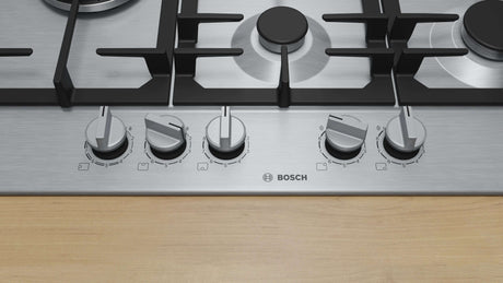 Bosch Series 6 75cm Gas Cooktop Stainless Steel PCS7A5I90A